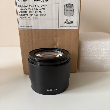 Leica Stereo Microscope Objective PLAN 1.0x 10445819 M0B-211 f/M MZ 65MM Thread