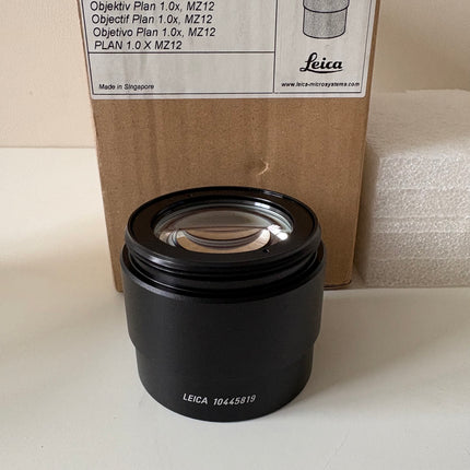 Leica Stereo Microscope Objective PLAN 1.0x 10445819 M0B-211 f/M MZ 65MM Thread