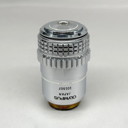 Olympus SPlanApo 100x/1.40 oil 160/0.17 Microscope Objective w/ Iris