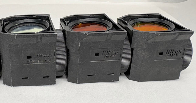 Nikon FITC G-2A B-2A Microscope Fluorescent Filter Cubes