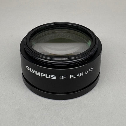 Olympus DF PLAN 0.5x objective for SZH SZX Series Stereo Microscopes like new 