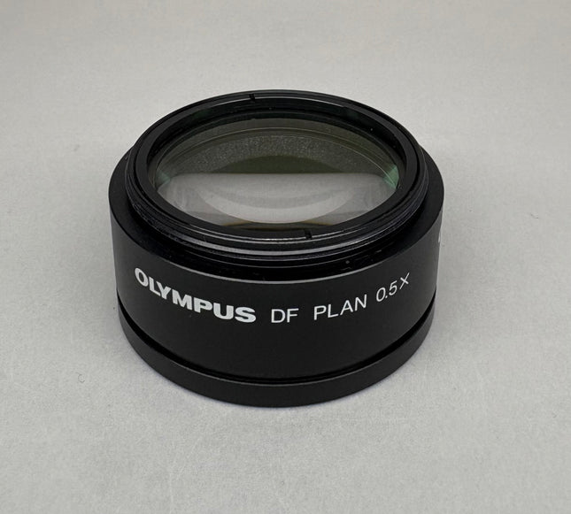 Olympus DF PLAN 0.5x objective for SZH SZX Series Stereo Microscopes like new 