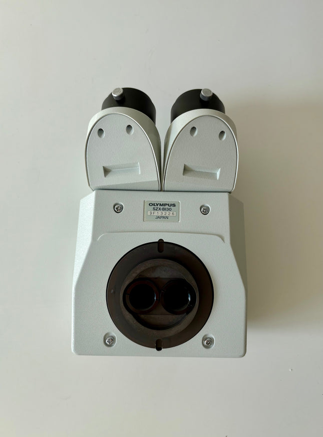 Olympus Binocular Head SZX-BI30 For SZX Series Stereo Microscopes top view image of the microscope head