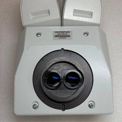 Olympus Binocular Head SZX-BI30 For SZX Series Stereo Microscopes  showing detailed design and labeling features.