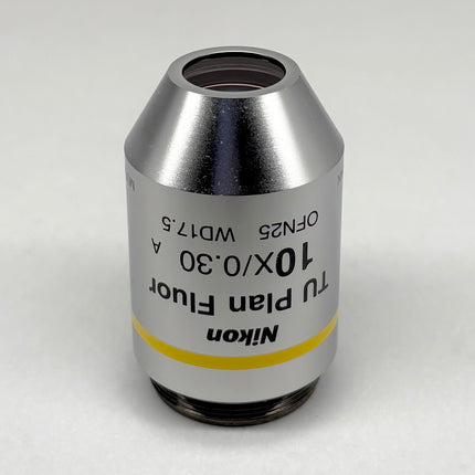 Nikon TU Plan Fluor 10x /0.30 A ∞/0 WD17.5 M25 MUE12100 Microscope Objective