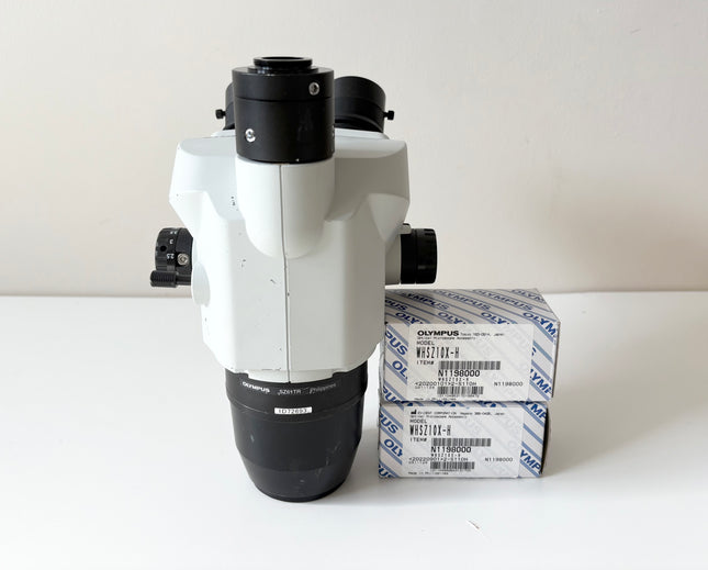Olympus SZ61TR Trinocular Stereo Microscope w/ new WHSZ 10X-H Eyepieces