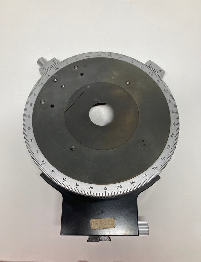 Leitz POL Microscope Circular Stage for Ortholux Orthoplan