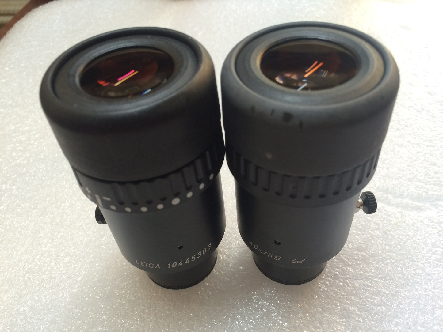 1 Pair of Leica 40x6B microscope eyepieces 10445303
