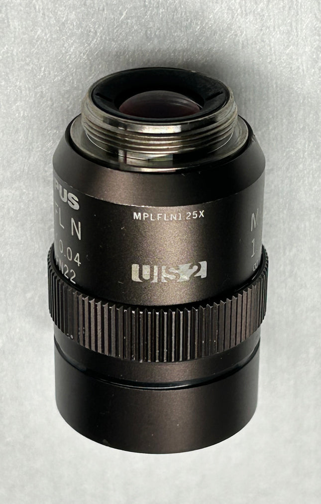 Olympus MPlanFL N 1.25X/0.04 RMS Thread UIS2 FN22 Infinity Microscope  Objective