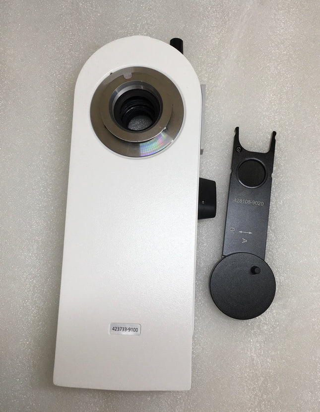 Zeiss Microscope Intermediate Tube Bertrand System 423733-9100 W/ 428108-9020