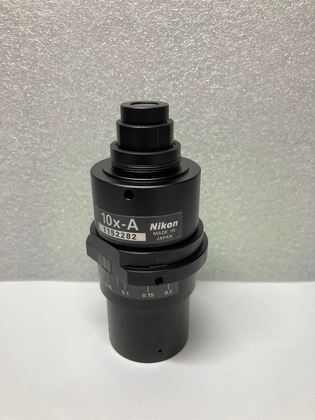 Nikon Measuring Tool Microscope TM MM Objective Lens 10X-A