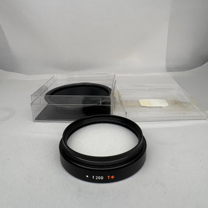 Carl Zeiss Opmi Microscope Objective Lens f 200 T* F=200mm M60 Thread new old stock 