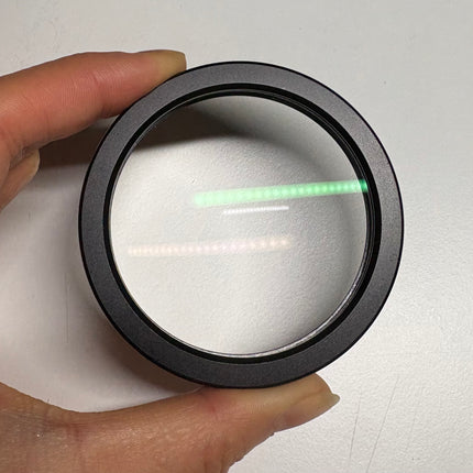 Carl Zeiss Opmi Microscope Objective Lens f 200 T* F=200mm M60 Thread showing optical components.