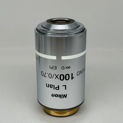 Nikon L Plan SLWD 100x0.70 EPI ∞/0 OFN25 WD 6.5 MUE30901 microscope objective lens
