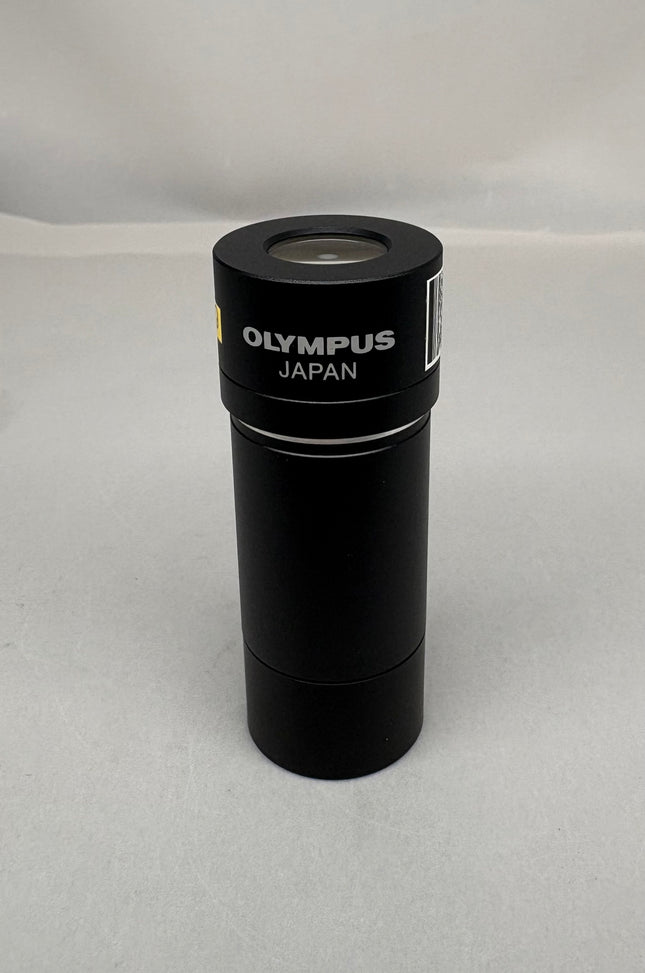 Olympus PE 2X Microscope eyepiece Photo Relay lens showing logo details