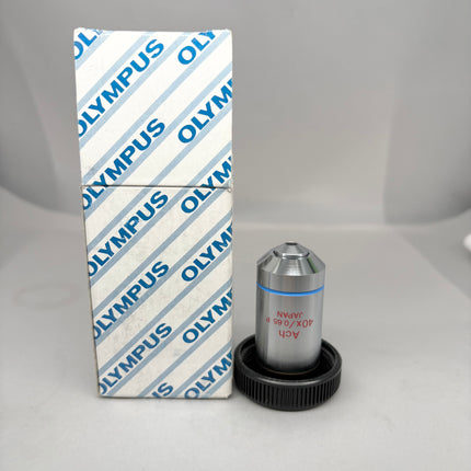 Olympus Microscope Ach 40X/0.65 P ∞/0.17 Strain-free Objective in perfect optical condition