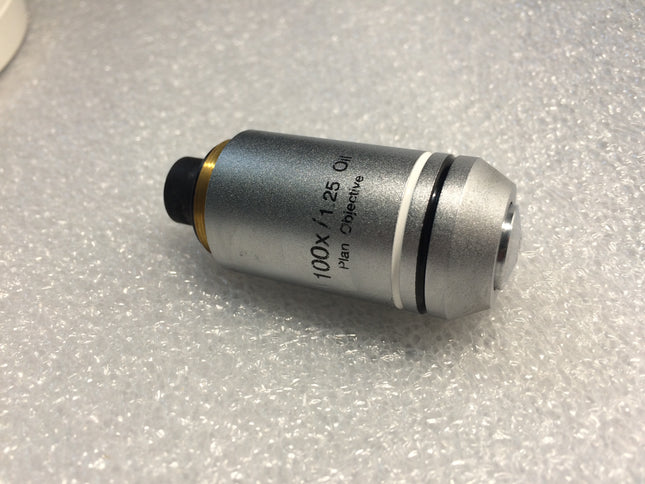 Olympus Microscope Plan Objective 100x/1.25 oil FN20 Infinity f/CX22 CX23
