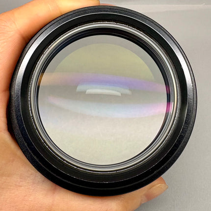 Leica PLANAPO 1.0x 10450028 Stereo Microscope Objective f/M-series lens, showing optical precision and clarity.