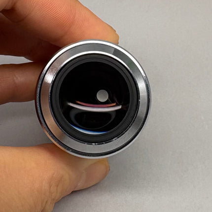 Nikon L Plan SLWD 50x0.45 ∞/0 EPI WD17 M25 thread Objective lens showing optical components.