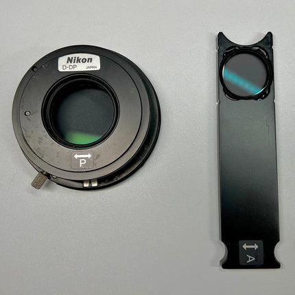 Nikon Eclipse Microscope DIC Rotatable Polarizer D-DP & Analyzer D-FA