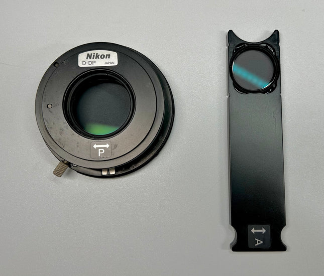 Nikon Eclipse Microscope DIC Rotatable Polarizer D-DP & Analyzer D-FA