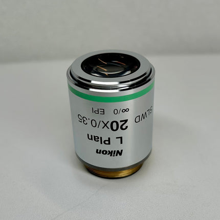 Nikon Eclipse Microscope Objective L Plan SLWD 20x0.35 EPI ∞/0 WD24 M25