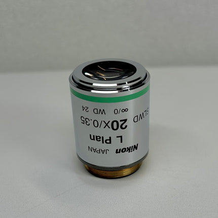 Nikon Eclipse Microscope Objective L Plan SLWD 20x0.35 EPI ∞/0 WD24 M25