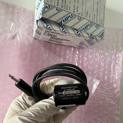 Olympus U-HSEXP Hand Switch for Image Capture with cable and packaging