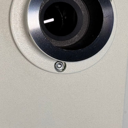 Close-up view of Nikon Y-IDP Dual Microscope Camera Port for enhanced digital imaging and visual observation.