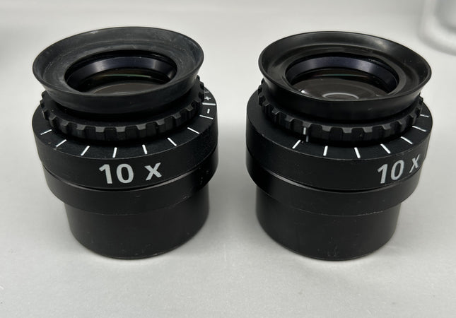 Zeiss Magnetic 10x Eyepieces for OPMI Microscope, used, in good optical condition.