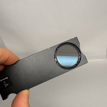 Nikon Microscope Analyzer Polarizer HTM Y-FA for DIC, showing the analyzer polarizer lens.