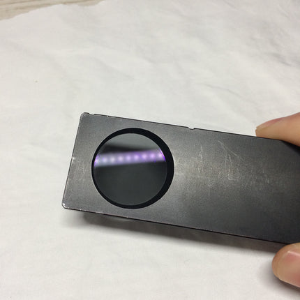 Olympus Microscope Analyzer Slider U-AN shown in close-up view, highlighting optical condition.