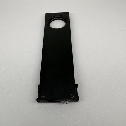 Nikon Eclipse Microscope V-PA Analyzer Slider showing the slider component on a grey surface.