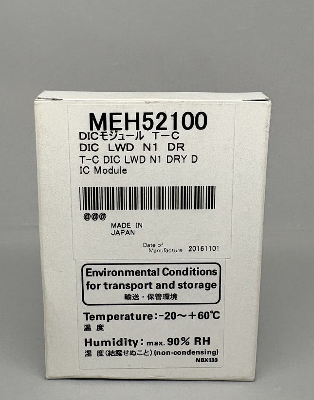 NIKON T-C DIC MODULE LWD N1 DRY MEH52100 packaging with specifications and storage conditions.
