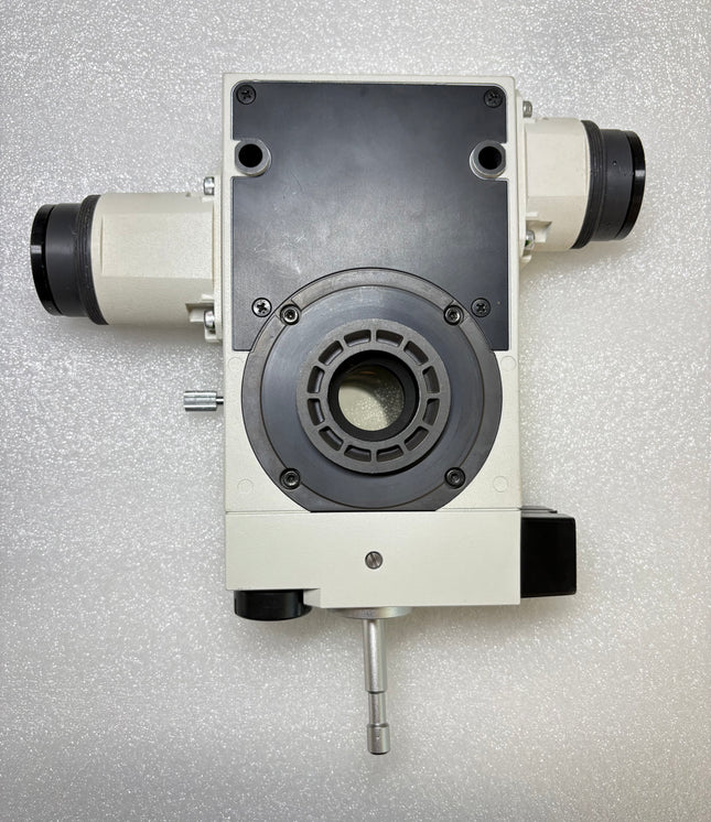 Nikon Microscope Y-THM Main Teaching Unit top view showcasing lens and mounting features.