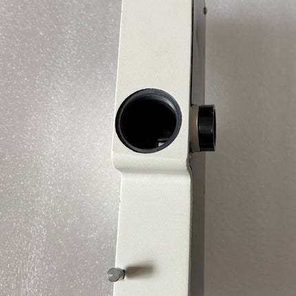 Nikon Microscope Y-THR-L Multiview Teaching Unit Side by Side Type L side view showing ocular and adjustment knobs.