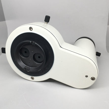 LEICA Photo/Video Tube 10446194 f/ MZ M-series Stereo Microscopes back view showing optical components.