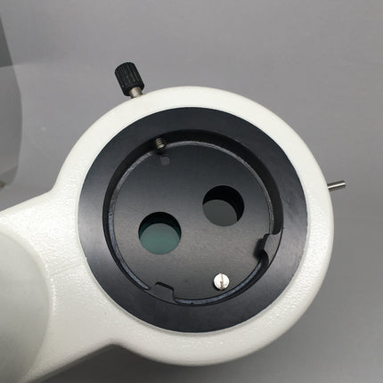 Close-up of LEICA Photo/Video Tube 10446194 f/ MZ M-series Stereo Microscopes, showing optical components.