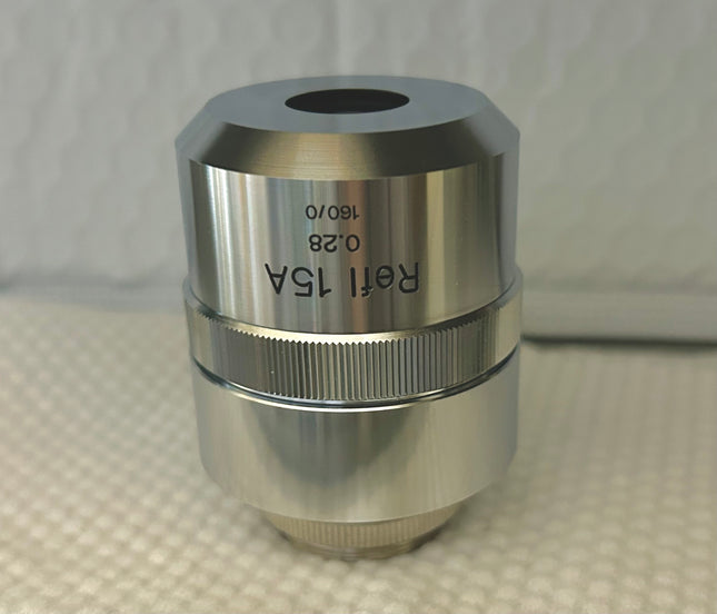 Reflective Microscope Objective SCREEN Refl 15A 0.28 160/0 M26 Thread