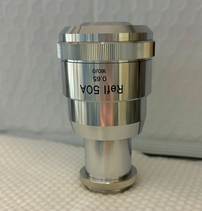 Reflective Microscope Objective SCREEN Refl 50A 0.65 160/0 M26 Thread