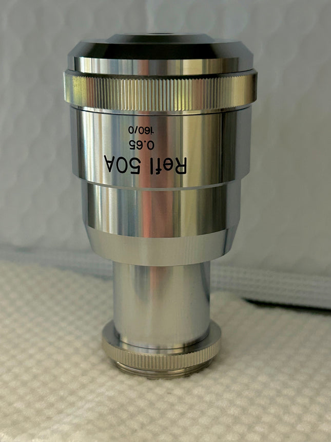 Reflective Microscope Objective SCREEN Refl 50A 0.65 160/0 M26 Thread