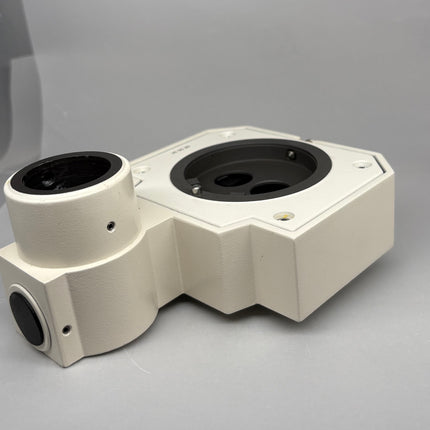Zeiss Phototube 455080 for stemi SV6/SV11 Microscopes side view showing the optical connector and body design.