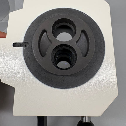 Zeiss Phototube 455080 for stemi SV6/SV11 Microscopes top view showing optical connection and design features.