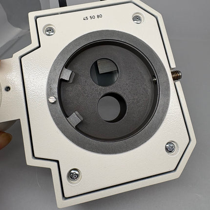 Zeiss Phototube 455080 for stemi SV6/SV11 Microscopes showing the internal mechanism and design.