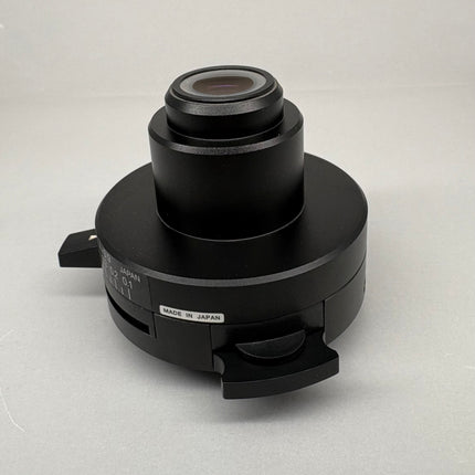 Nikon Microscope C-C Slider Achr NA=0.9 condenser, black microscope component made in Japan.
