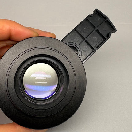 Nikon Microscope C-C Slider Achr NA=0.9 condenser lens with visible reflections in optical quality.