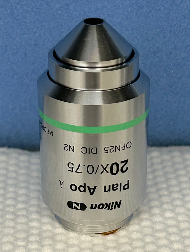 Nikon Plan APO Lambda λ 20x0.75 DIC N2 WD 1.0 MRD00205 ∞/0.17 Microscope Objective