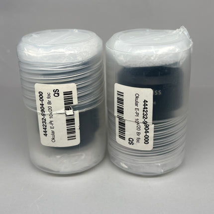 Pair Of Zeiss Microscope Eyepieces E-PI 10x/20 444232-9904-000 in packaging