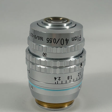 Nikon Plan 40x 0.55 ELWD 160/0-2.5 Correction Collar Finity Microscope Objective