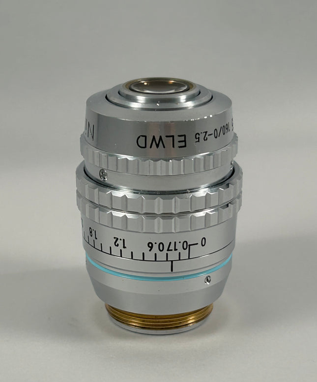 Nikon Plan 40x 0.55 ELWD 160/0-2.5 Correction Collar Finity Microscope Objective